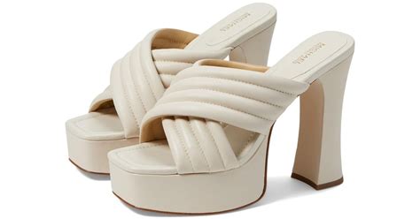 michael kors white portia sandal|michael kors white heels.